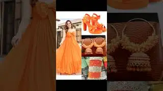 Black colour wow 🖤🖤.. Orange wow wow wow 🧡🧡 .... ||@OfficialAnuSingh-8381
