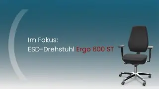 ESD-Drehstuhl Ergo 600 ST - Sitztechnik