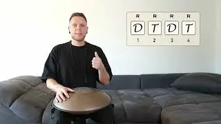 Steel tongue drum lessons 2 | урок гри на глюкофоні Novadrum частина 2