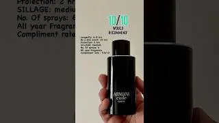 Armani Code Parfum | Best Fragrance for men