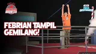 Febrian Pecahkan Rekor! Finish Pertama di Semi Final! | SASUKE NINJA WARRIOR | Part 6