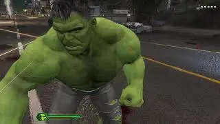 GTA 5 Hulk Mod - Hulk getting angry