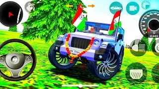 Modified Mahindra Thar👿Games:India Green 💚 Thar ( Gadi Wala Games) Car Game Android Game - #