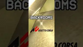 Backrooms X Assetto Corsa pt. 2 #backrooms #porsche #cars #assetto #edit #fyp #creepy #turbo