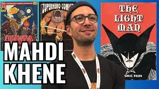 Mahdi Khene Interview - LIVE - Writer & Illustrator of Zuperherocomics