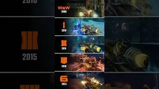 WunderWaffe DG-2 Evolution in Call of Duty Black Ops Zombies 2008-2024 | Black Ops 6