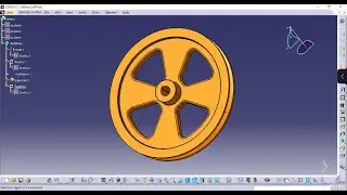 Wheel rim tutorial for beginners | CatiaV5 | #cad #catia #3dmodeling #tutorial #educational