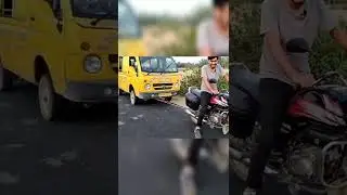 Can Bike pull Car. #dudexyz #shorts #firstshortvideo