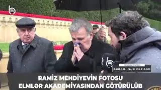 AMEA Prezidenti İsa Həbibbəyli jurnalistin sualını burnunu silərək cavablandırdı - 