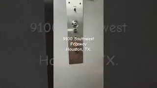 1974 ESCO hydraulic elevator @ 9100 Southwest Freeway, Houston, TX.