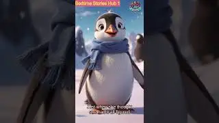 Piper's Icy Adventure | Piper the Penguin&rsquo;s First Slide #cartoon #bedtimestories
