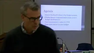CVSD School Board Budget Meeting: December 4, 2018