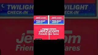 UNBELIEVABLE jet2 TWILIGHT check-in