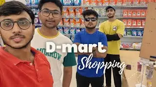 Gym Diet Shopping at D-Mart with My Gym Bros 🛒💪