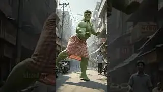 Iron Man, Spidey, Batman aur Hulk-Thor ka Bhayankar Dance! 🕺💥 #shorts #viralvideo #trendingshorts