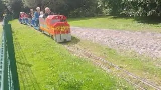 Ness Islands miniture railway at Whin Park, Inverness