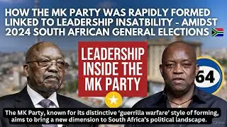 Zuma's MK Party: Rapid Formation Causes Leadership Chaos &ndash; Insider Reveals All!
