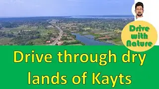 Drive through dry lands of Kayts