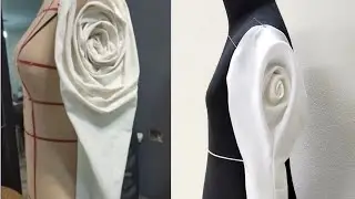 اسرع وأبسط طريقة لعمل كم الوردة في بضع دقائق ولا ابسط من كده