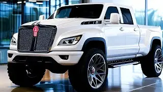 Пикап Kenworth 2026 года &ndash; мощный автомобиль с роскошными элементами дизайна.