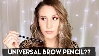 UNIVERSAL BROW PENCIL? Million Dollar Brows Tested | New favorite brow product?