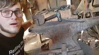 I'm Making a Knife in an Abandoned Blacksmith Shop