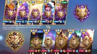 TOP GLOBAL LEOMORD VS ENEMIES HIGH RANK AND TOP GLOBAL HERO!!🔥 ( Who Win?)