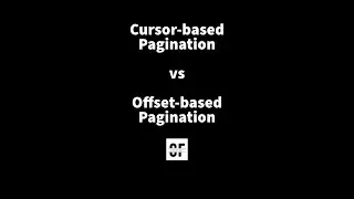 🚀 Cursor-Based vs Offset-Based Pagination Explained 📚
