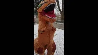 Snow Angel T-Rex