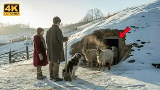 They Mocked Two Poor Children For Building A Barn Into The Hill &mdash; Until A Blizzard Proved Them Right