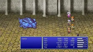 FINAL FANTASY IV Pixel Remaster - Cagnazzo Boss Battle + Palom & Porom's Sacrifice
