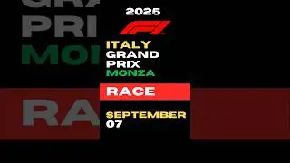 🏎️ 2025 Formula 1 Italy GP | Race Results | #italianGP, #f1,
