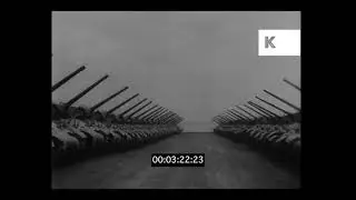 1942 WWII, Artillery Factory, 16mm
