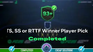93+ 1 of 5 TOTS, SS or RTTF Winner Player Pick Opened! - Cheap Solution & SBC Tips - FC 25