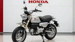 2026 Honda Monkey Unveiled! Sheen Silver & Pearl Black Beast That Everyone Wants!
