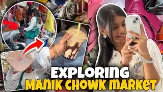 Sunday Shopping Vlog❤️||Exploring Manik Chowk Market in Jhansi😁🥂