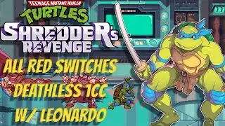 TMNT: Shredder's Revenge - All red dip switches deathless 1CC with Leonardo