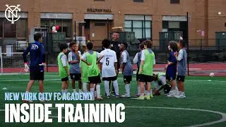 Young Blues Putting in the Work | NYCFC Academy Inside Training