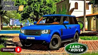 Range rover mod link | farming simulator 20 gameplay | New car mod | #rangeroverinfs20@FarmingView