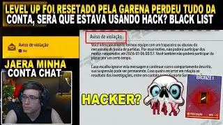 My Level Up account was reset by Garena and I lost everything. Could I have been using hacks? Bla...