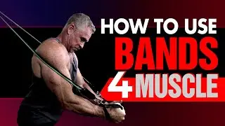How To Use Resistance Bands To Build Muscle (SIMPLE TIPS!)