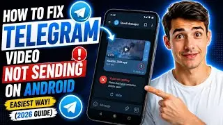 Как исправить проблему с отправкой видео в Telegram на Android (самый простой способ) (руководств...