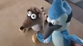 Regular Show Plush: Muscle Man's Grimace Shake Incident! (REUPLOAD)