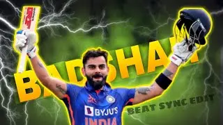 Badshah X Virat Kohli \ Beat sync status edit 💝\ Virat Kohli edits \ Beat SYNC EDIT 😈 \ #viratkohli 