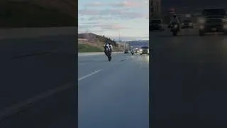 BMW S1000RR CRAZY WHEELIE!
