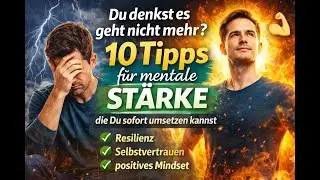 Du denkst es geht nicht mehr? 💪 10 Tipps für mentale Stärke, die Du sofort umsetzen kannst