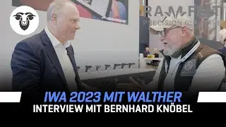 Bernhard Kn&ouml;bel auf der IWA 2023 - Ramfelt Precision Guncare