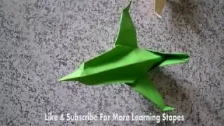 #HOW TO MAKE A 3D #FIGHTER PLANE WITH PAPER #artlinetv #artlinetvnepal