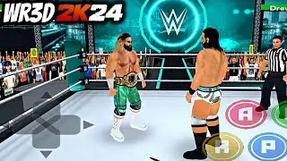 WR3D 2K24 Mod Seth Rollins vs Drew McIntyre Wrestlemania 40 Full Match