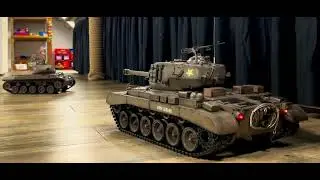 RC Tank IR Sensor battle!!! Heng Long 1/16 scale RC Tanks 